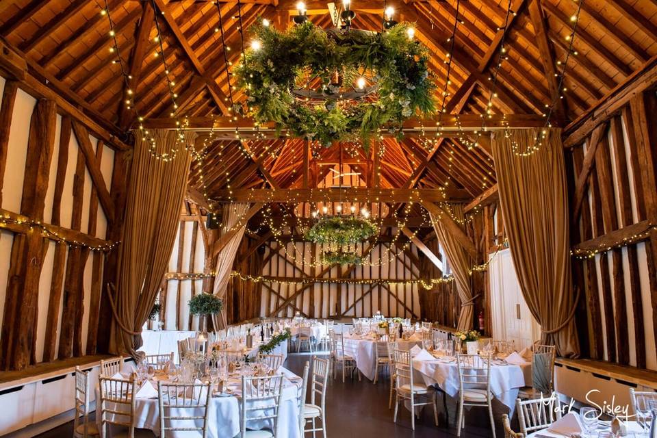 Tithe Barn - Wedding Breakfast