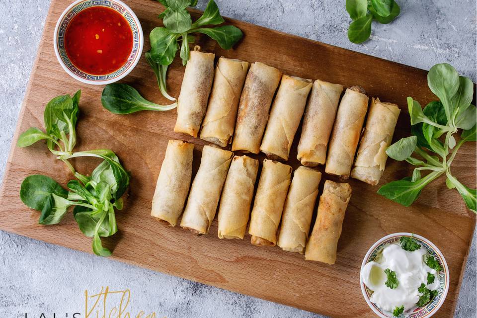 Duck Spring Rolls