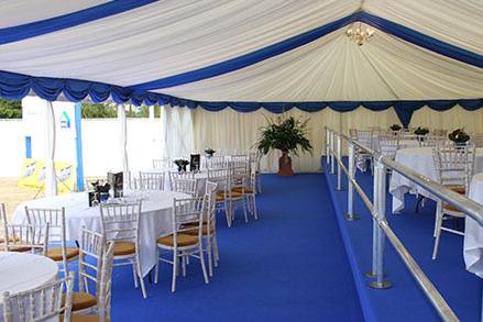Marquee linings hire