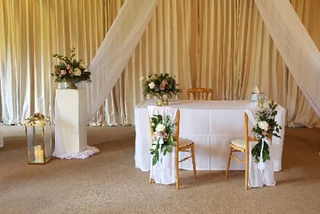 Ceremony at Clock Barn