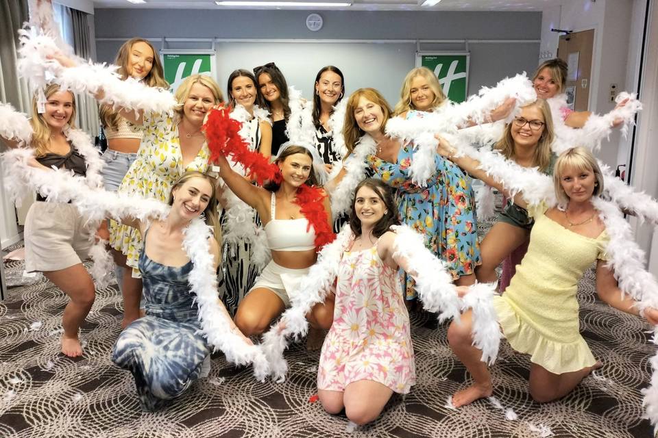 Spice Girls hen party