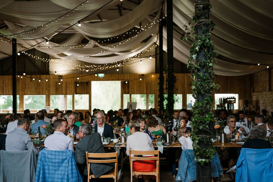 Dinner in The Dutch Barn