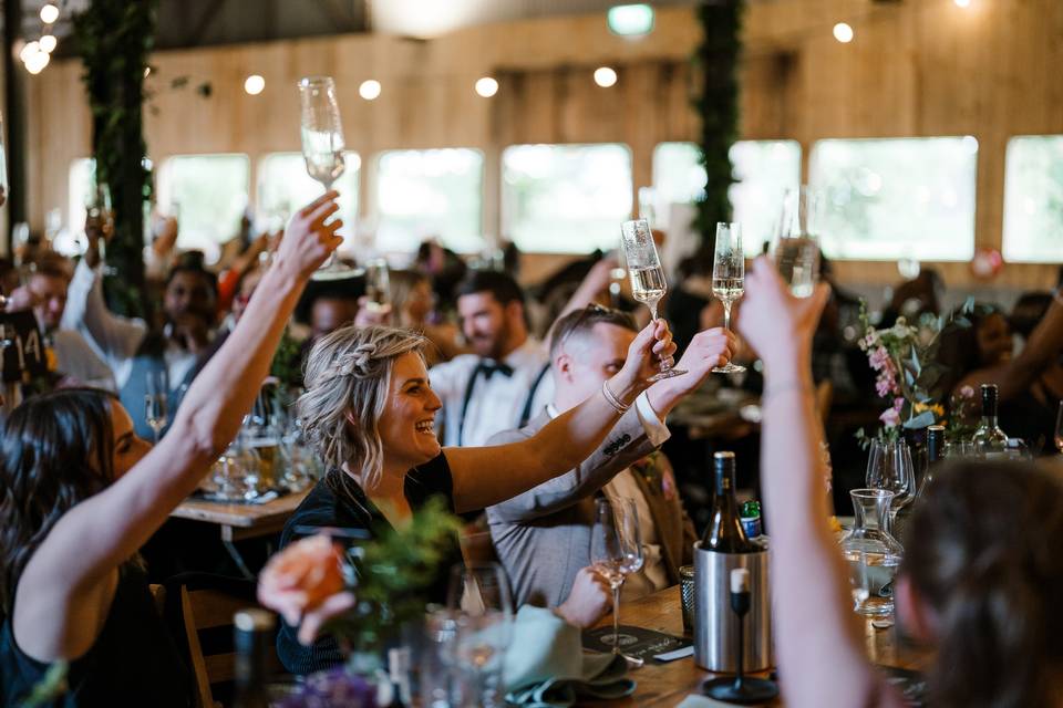 Speeches in The Dutch Barn