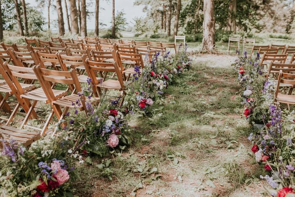 Woodland weddings