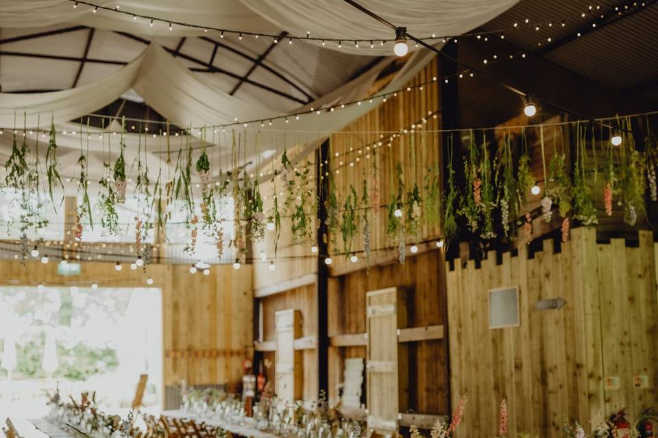 Dinner in The Dutch Barn