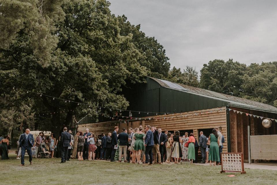 Rustic barn wedding