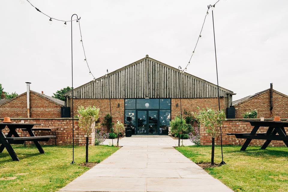 The Barn from outside