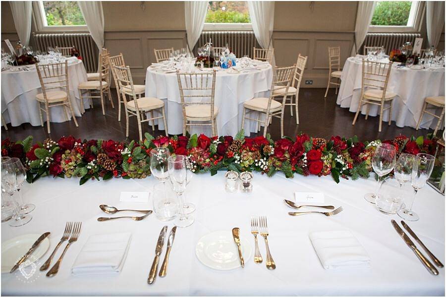 Top table arrangement