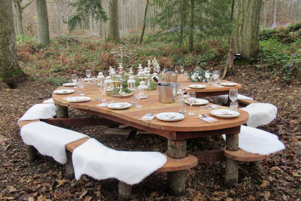 Smaller Woodland Table.