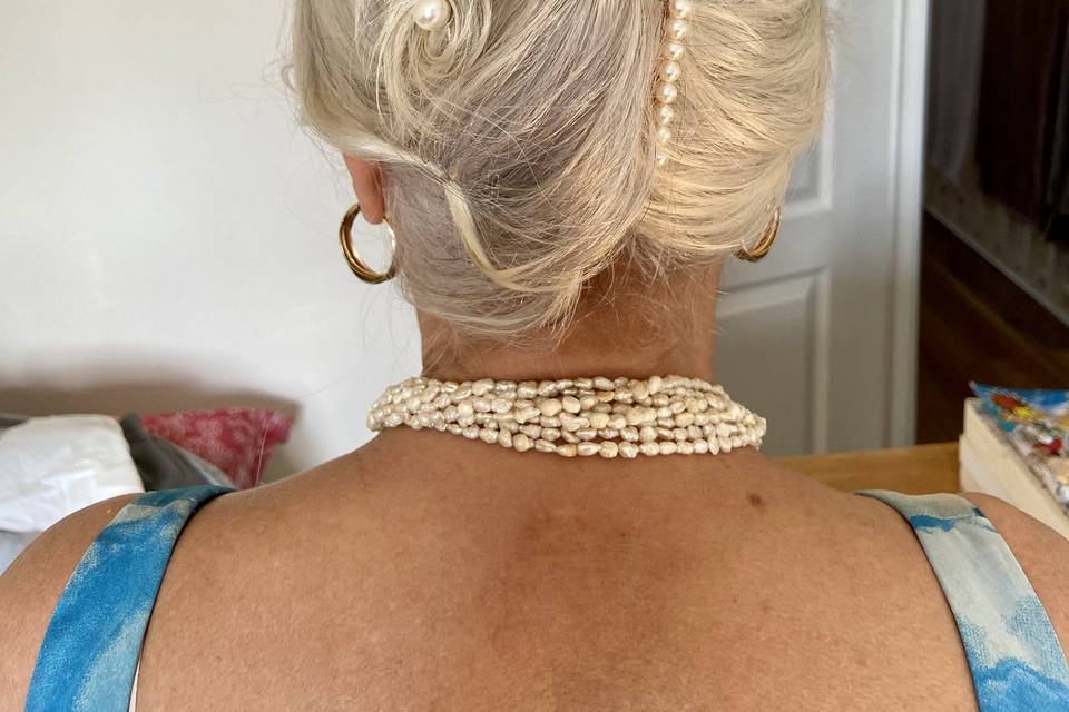 Mother of the bride updo