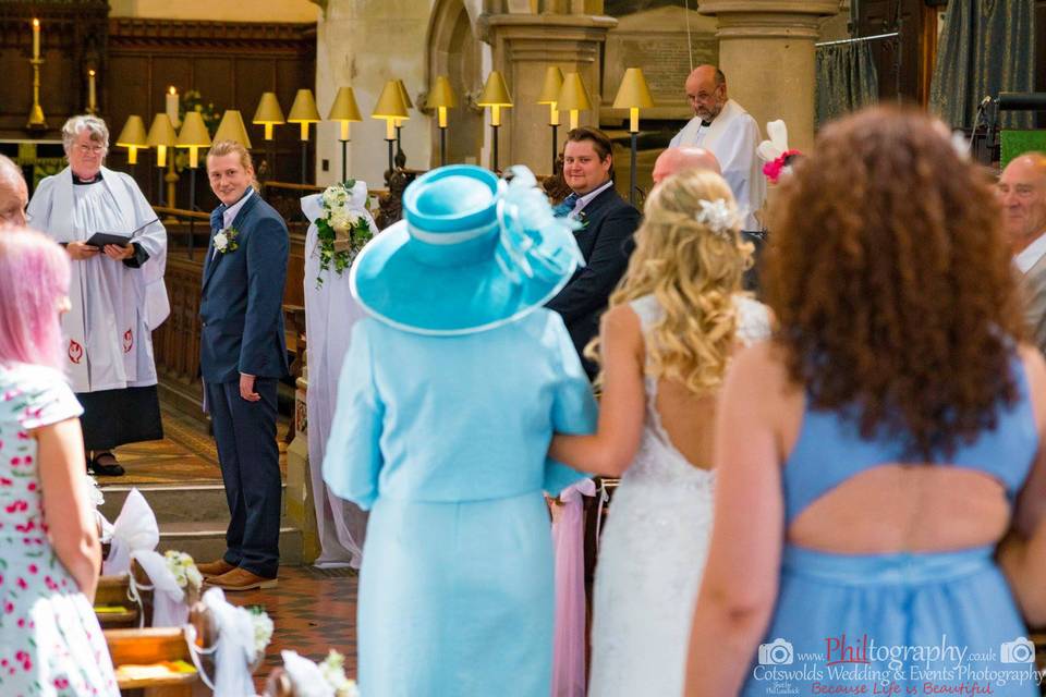 Grinning Groom