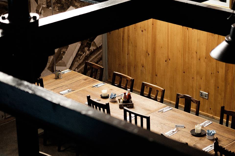 We can set up any way you like