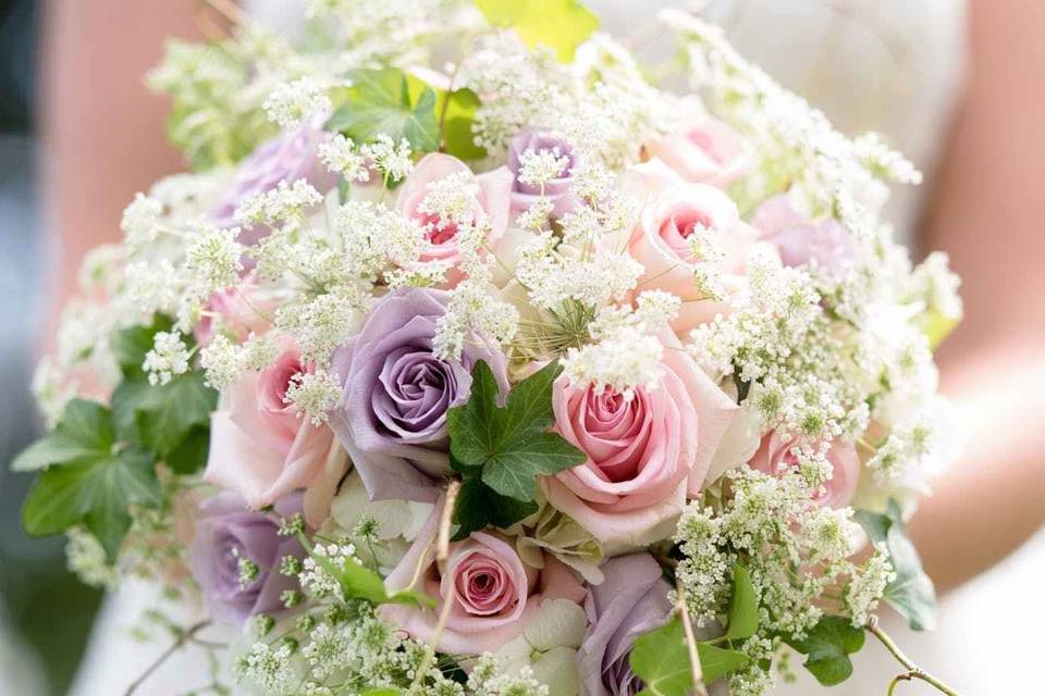 Pinks and Lilac Bouquet
