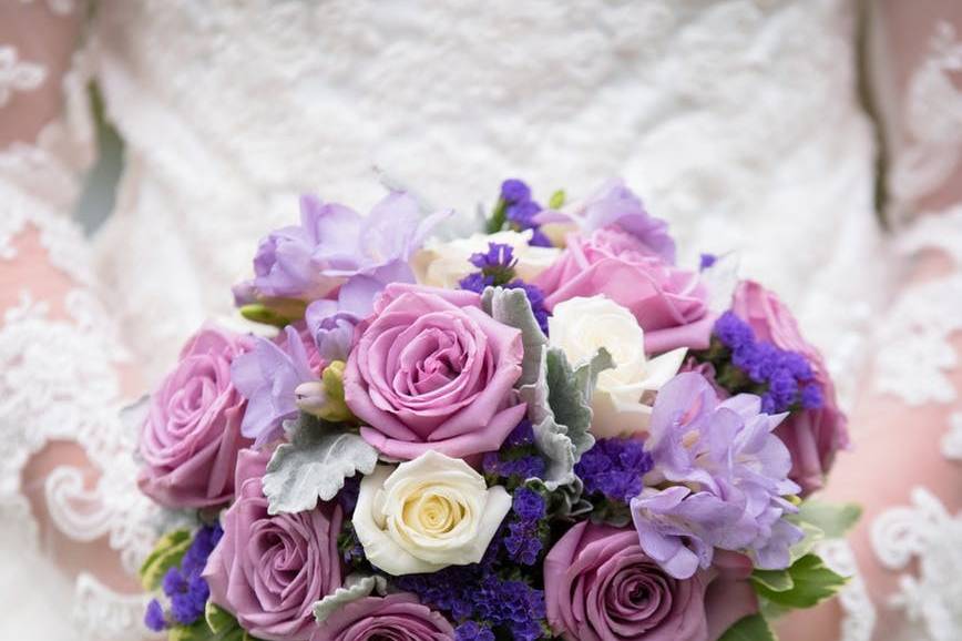 Purple and Lilac Bridal