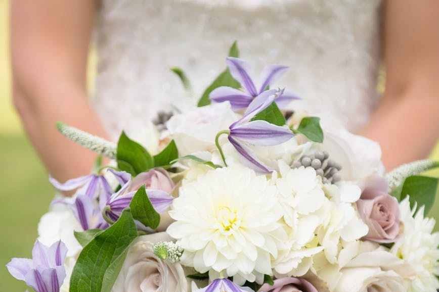 Lilacs Bridal Bouquet