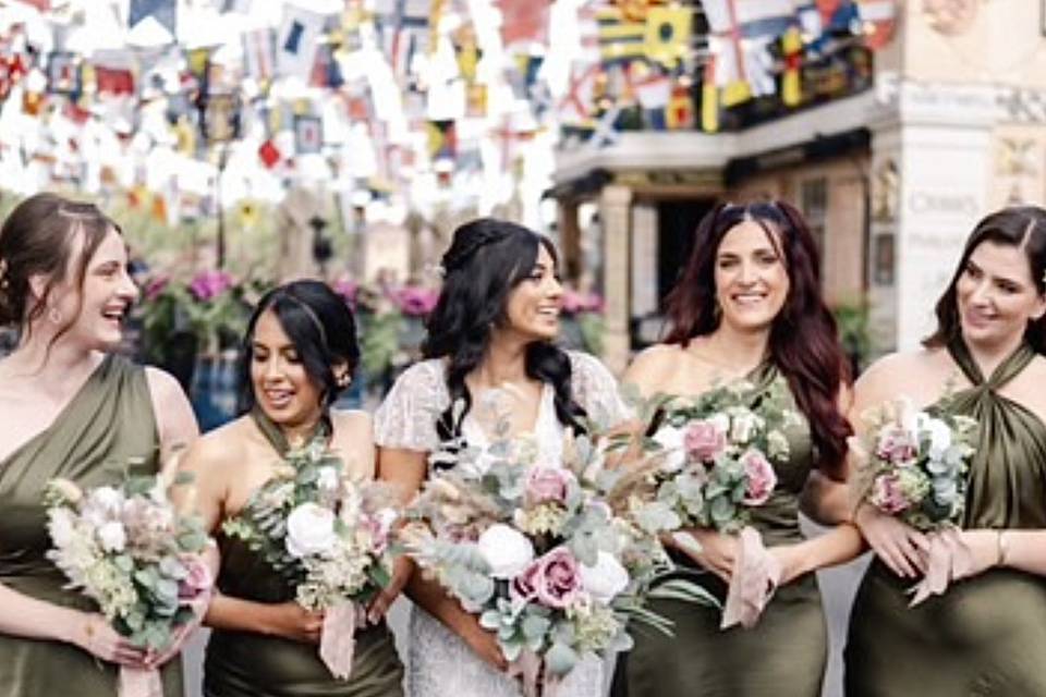 Bridal Party Florals