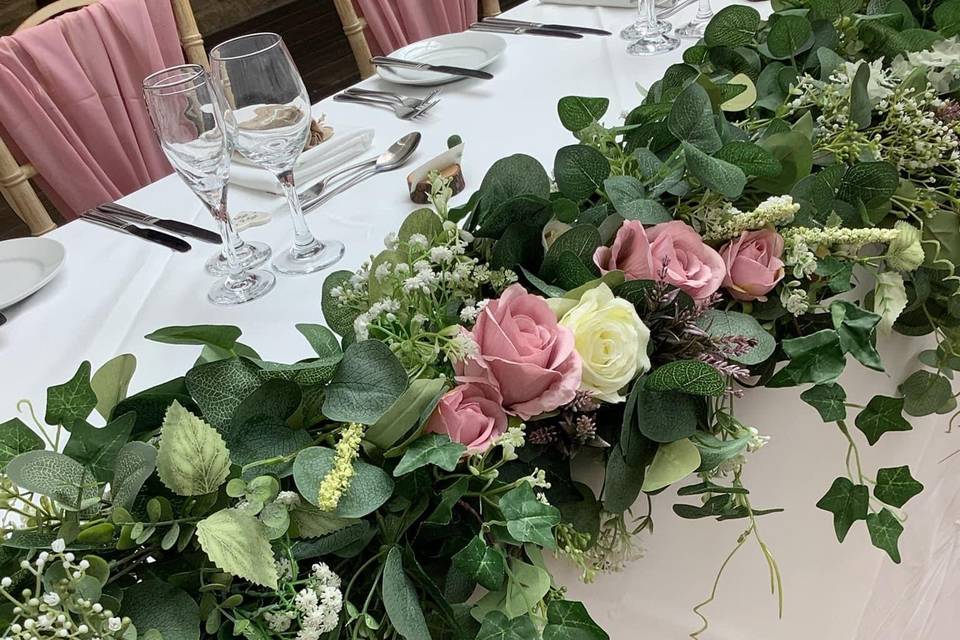 5metre Top Table Garland