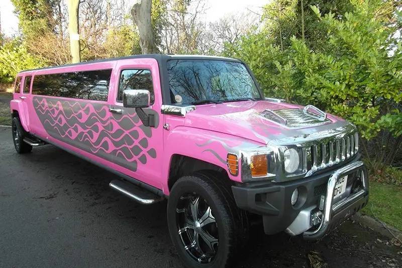 Pink Hummer Limo