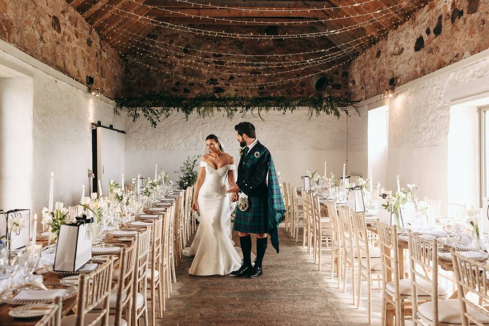 Cow Shed, Fife Wedding