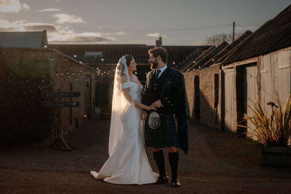 Cow Shed, Fife Wedding