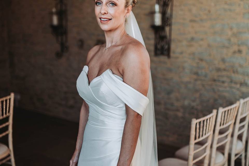 Bridal portrait cornwall
