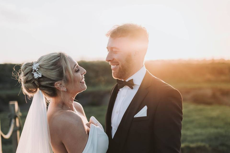 Golden hour in Cornwall.