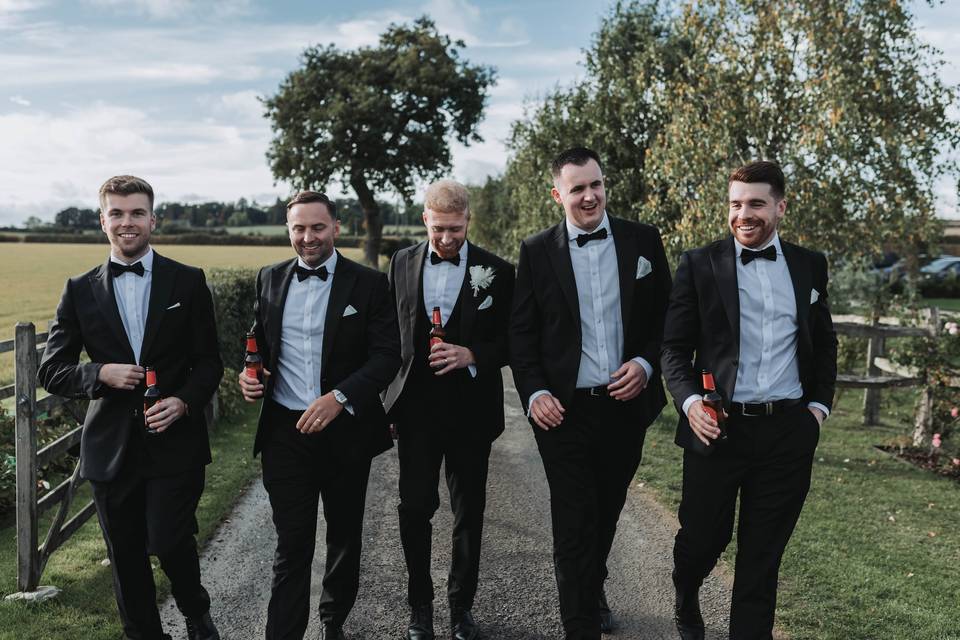 Groom walk cornwall