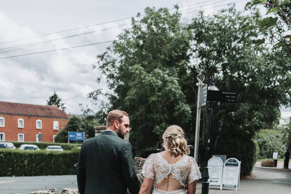 Natural wedding photography