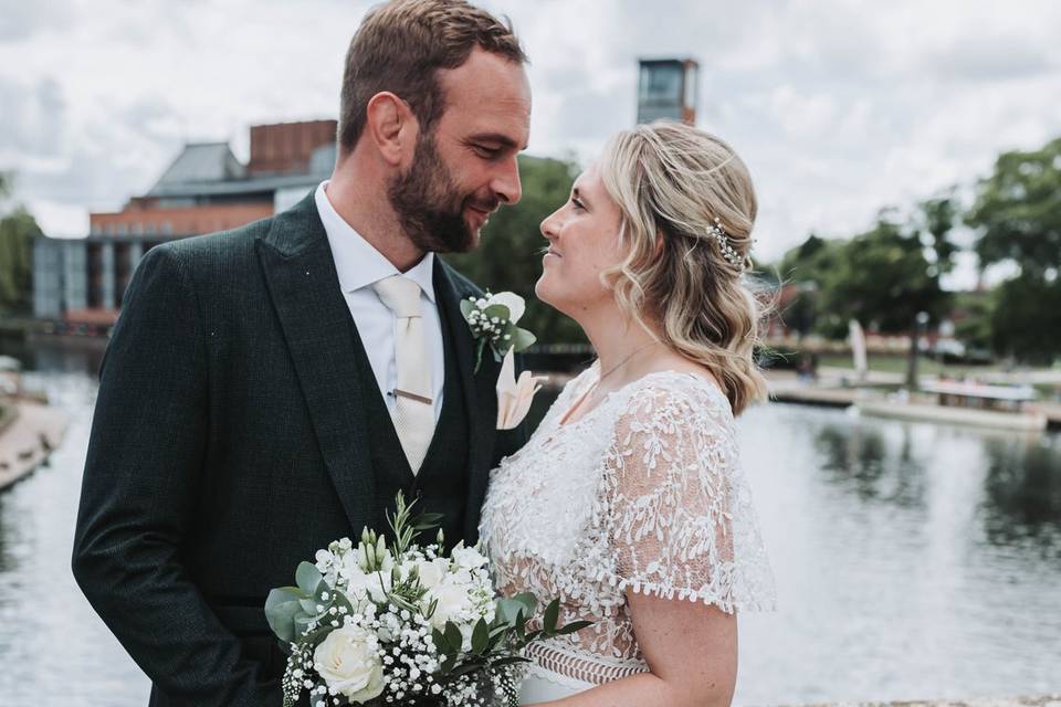Natural wedding photography