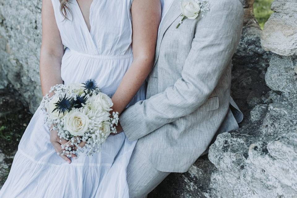 Engaged couple cornwall