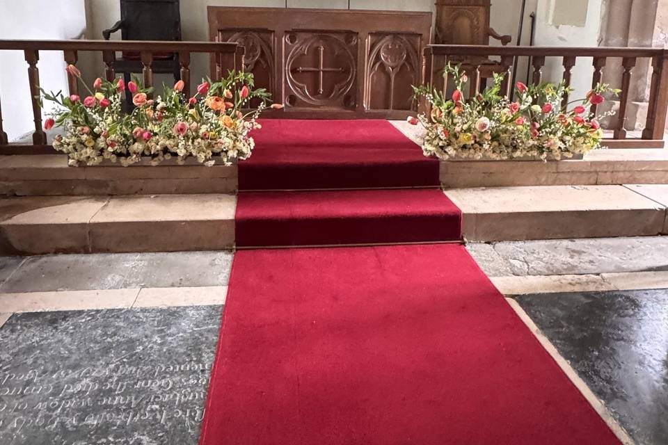 Church flowers