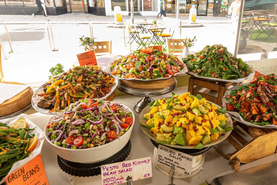 Salads Display