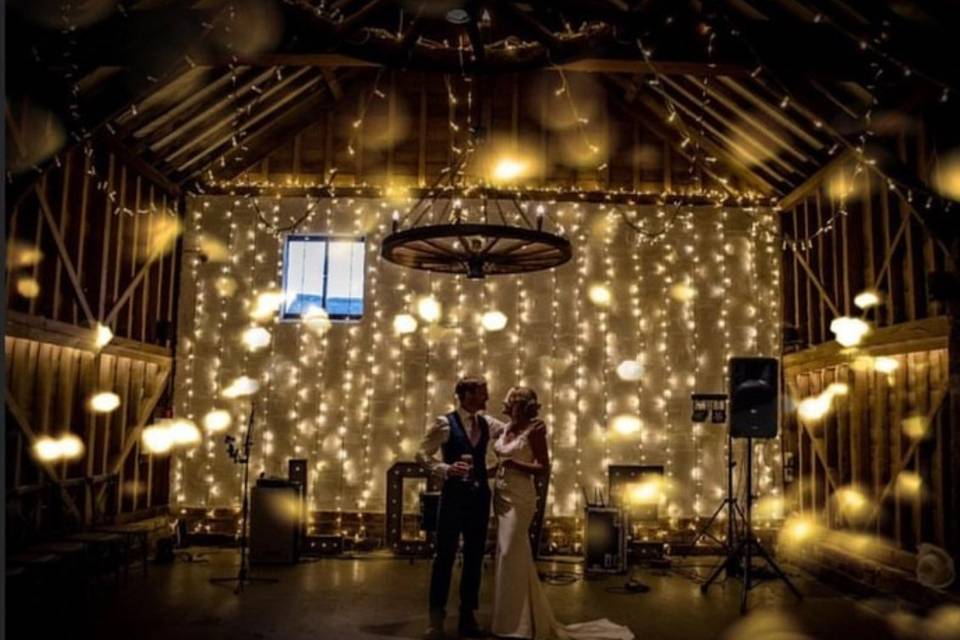 Fairy light first dance