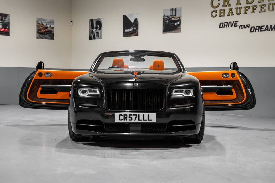 Black Rolls Royce Dawn