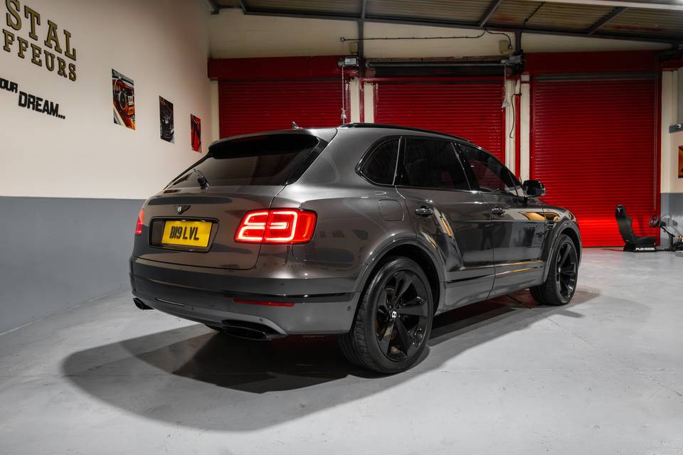 Grey Bentley Bentayga