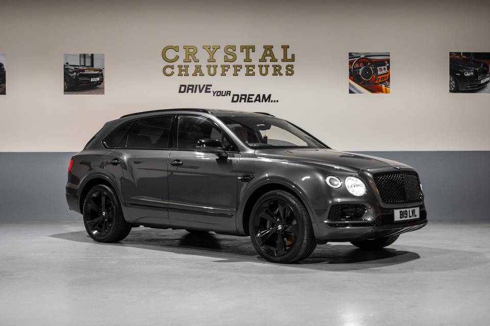 Grey Bentley Bentayga