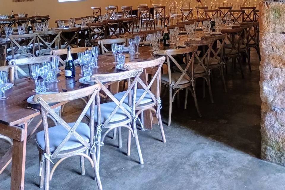 Barn interior