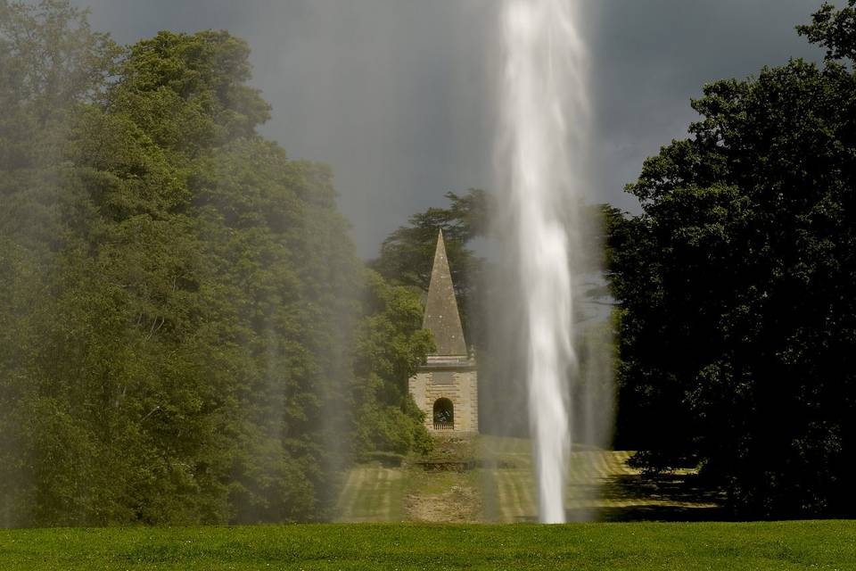 Fountain at Stanway