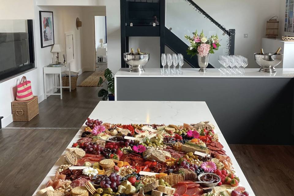 Charcuterie grazing board