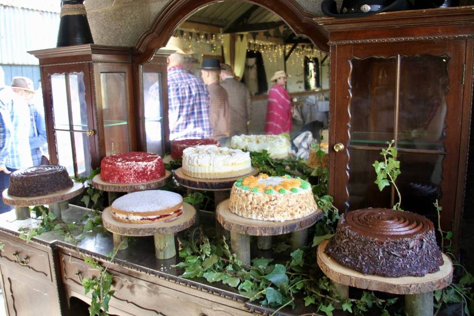 Cake display