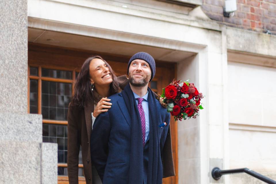 Just married