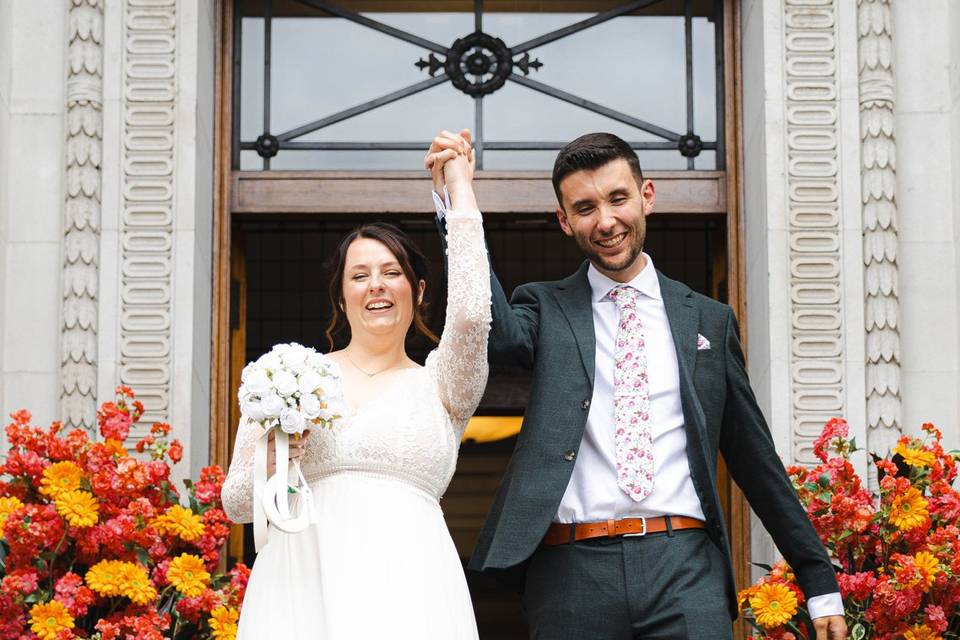 Just married