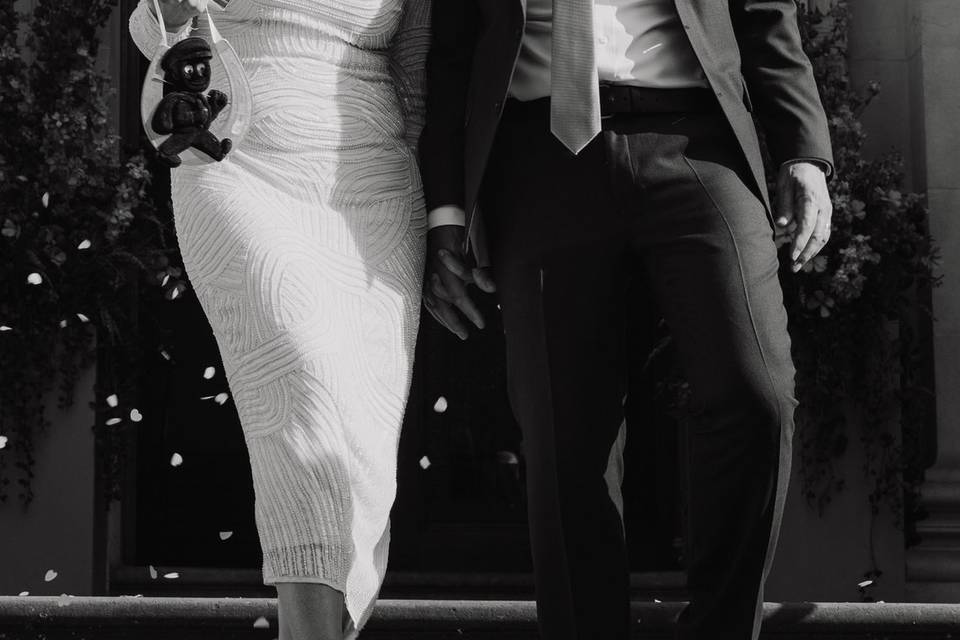 Walk the wedding