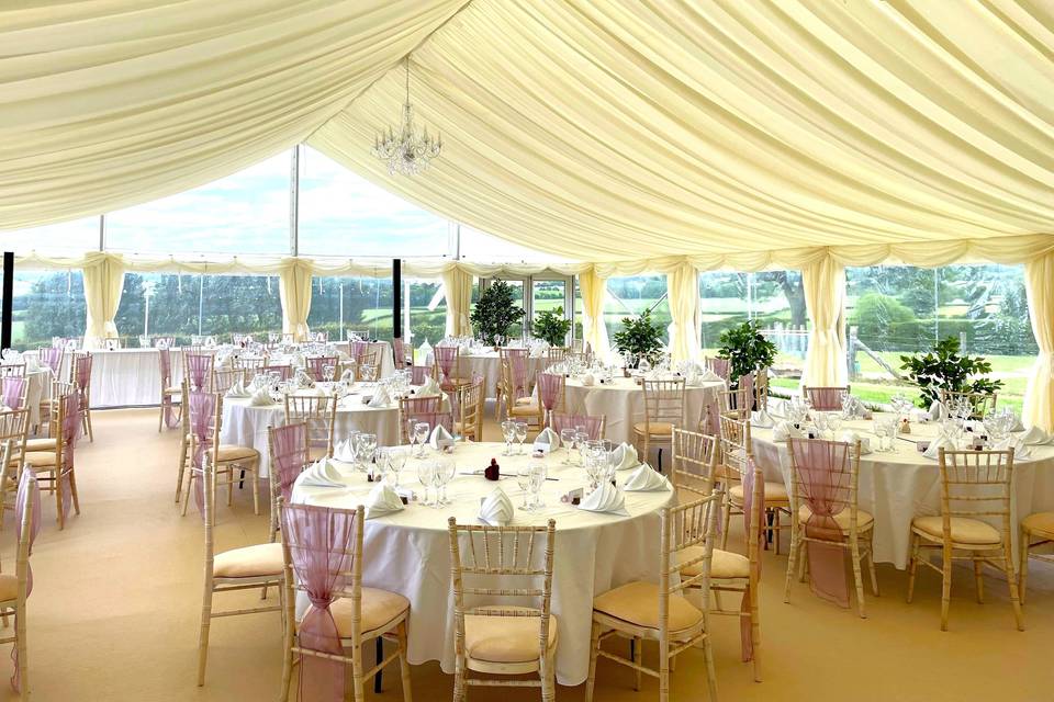 White Wedding Marquee