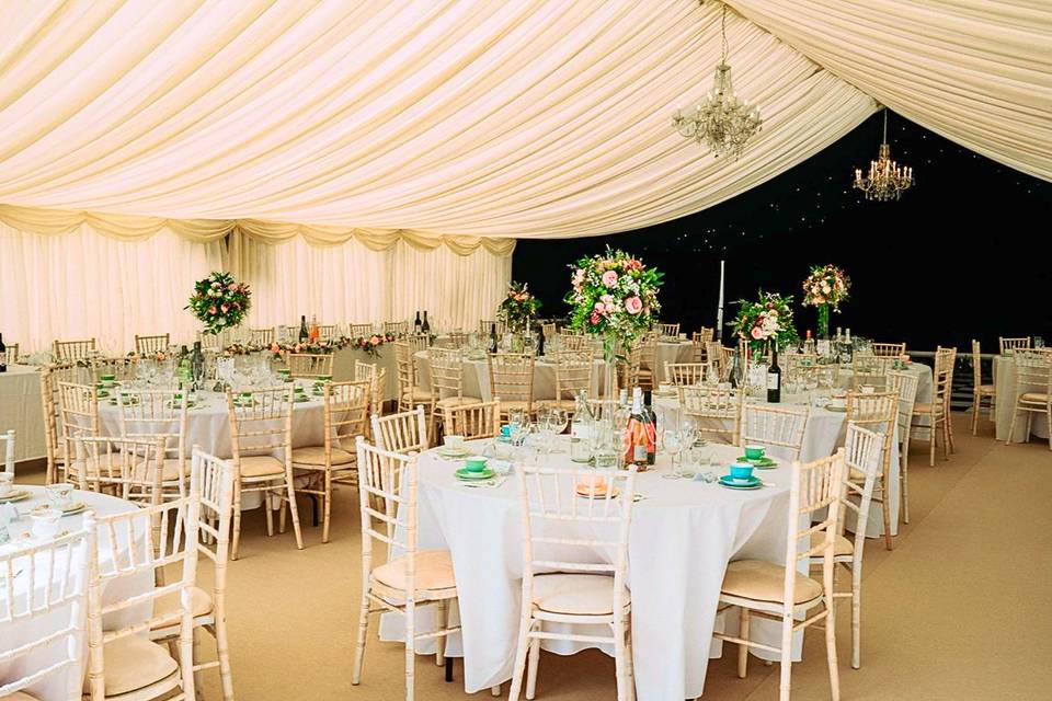 Dressed Wedding Marquee