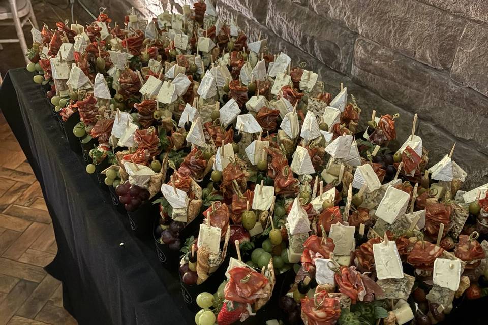 Wedding Charcuterie Cups