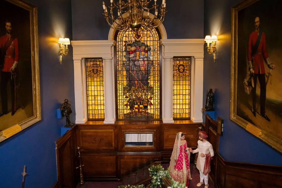 Main staircase in The HAC