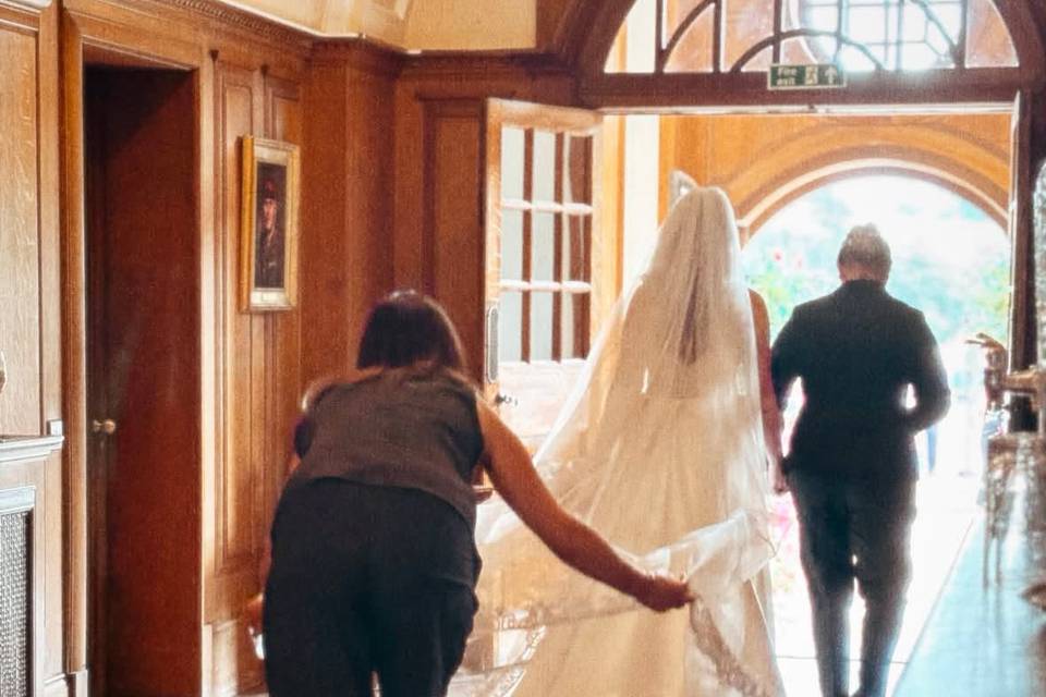 The ceremony