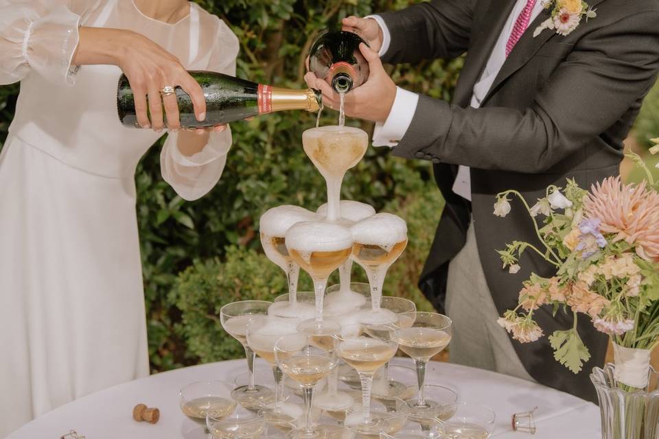 Champagne Tower