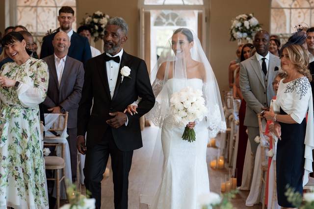 Bride & Dad Aisle Walk